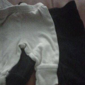 Black and White Pants